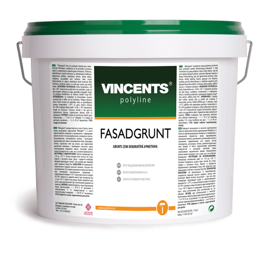 FASADGRUNT grunts zem dekoratīvā apmetuma
